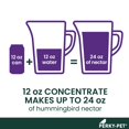 thumbnail image 4 of Perky-Pet 532 Clear Hummingbird Nectar Liquid Concentrate in Recyclable Aluminum Can - 4 Cans, 12 oz Each - 48 Total Ounces, 4 of 8