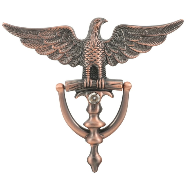 Door Knocker European Style Front Door Knocker With Peephole Security Knocker