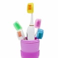thumbnail image 3 of Grandest Birch 5Pcs Travel Camping Plastic Toothbrush Case Cover Protective Cap Sleeve Holder Portable Durable Lightweight Toothbr, 3 of 7