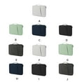 thumbnail image 3 of Yuarrent Bolsa para portátil, protección impermeable, bolsos para Notebook, maletín, bolsas de transporte, accesorios, Universal, para Almacenamiento y organización del hogar Verde 12.9-13 pulgadas, 3 of 6