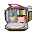 thumbnail image 2 of Insulated Lunch Bag 6L Leak-Proof Lunch Box with Shoulder Strap Multiple Pockets Lunch Tote Colorful Tie-dye with Swirling, 2 of 9