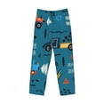 thumbnail image 4 of Kll Mens Pajama Pants For Men,Mens Lounge Pants,Funny Gifts For Men,Men'S Pajama Bottoms-Construction Trucks, 4 of 9