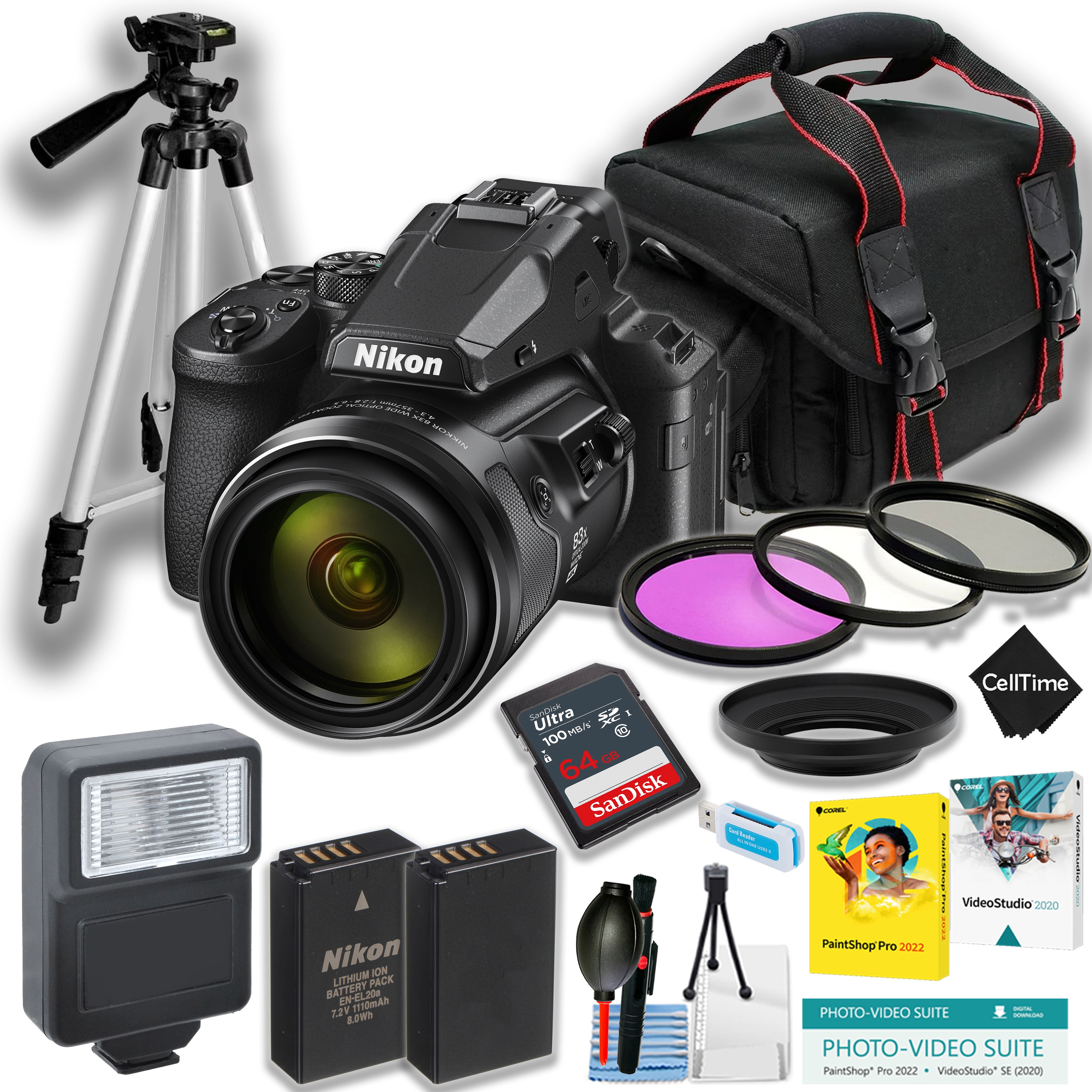 ★美品★ Nikon ニコン COOLPIX P510 ブラック　バッテリー2個 Nikon Coolpix P510 - Digital camera - compact - 16.1 MP