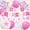Pink, variant on TickJOY Blue Happy Birthday Banner for Boys - Happy Birthday Decorations Set with Star Foil Balloons, Latex Balloons & Pennant Banner, Party Decorations for Boys Birthday, Teen Blue Parties