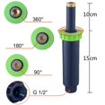 thumbnail image 2 of 30 Uds 4/7mm conector de 4 vías negro conectar 4/7mm manguera adecuada para conector de tubería de riego de jardín, 2 of 5