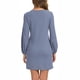 thumbnail image 4 of Vestido De Cóctel, Poliéster, Manga Larga De Farol, Vestido Corto, Cintura Con Lazo, Cómodo Para Citas ANGGREK No, 4 of 6