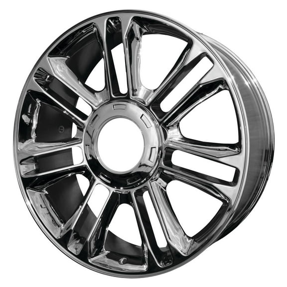 New Aftermarket  Plated Chrome Aluminum Wheel 22 x 9 9597224 14 Spoke Style fits 2007-2013 Cadillac Escalade