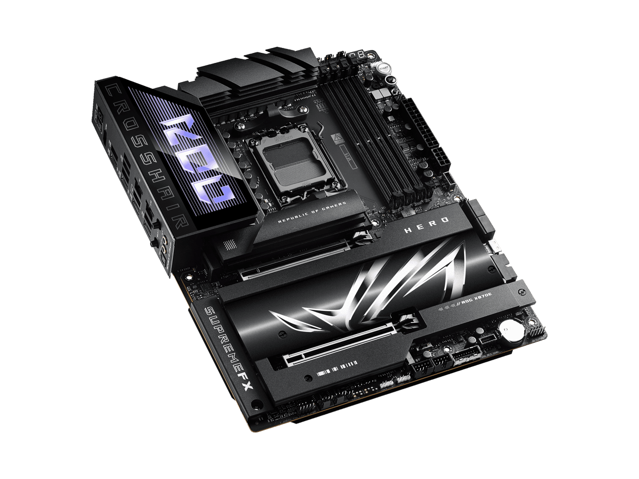 Asus ROG Crosshair X870E HERO Gaming Desktop Motherboard - AMD