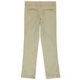 thumbnail image 2 of French Toast Girls' Straight-Leg School Uniform Pants Color: khaki Size: 8, 2 of 5