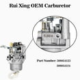thumbnail image 2 of Fullas 308054124 Carburetor for Ryobi 2300 Generator Models RYi2300 RYi2300BT RYCi2200BTA Ryobi 1800 2300 Watts Inverter Generator, 2 of 5