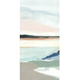 thumbnail image 2 of Isabelle Z 14x24 Black Ornate Wood Framed with Double Matting Museum Art Print Titled - Seaside Day II, 2 of 4
