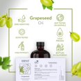 thumbnail image 4 of Aceite de semilla de uva HBNO 480 ml prensado en frío botella de vidrio, 4 of 6