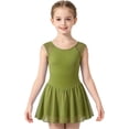 thumbnail image 2 of JAJAHO Ballet Leotards For Girls Dance Leotards With Skirt Classic Sleeveless Gymnastic Ballerina Outfit 4-16Y, 2 of 4