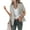 Gray, variant on Casual Blazer Jackets for Women Lapel Short Sleeve Slim Suit Temperament Blazers Coat for Daliy Work (Red, L)