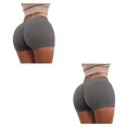 thumbnail image 4 of Pantalones cortos sexis para mujer Soidarity ropa deportiva de gimnasio gris S 2piezas, 4 of 5