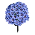 thumbnail image 2 of Colorful Artificial Hydrangea Flowers with Ground Spike, UV Resistant Faux Plants for Garden, Yard, Patio, Front Porch & Outdoor Decor, 2 of 5