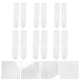 thumbnail image 2 of EeaseMX 6 pares de calcetines blancos de sublimación imprimibles, calcetines rectos en blanco, 2 of 8