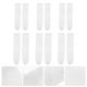 thumbnail image 2 of EeaseMX 6 pares de calcetines blancos de sublimación imprimibles, calcetines rectos en blanco, 2 of 8