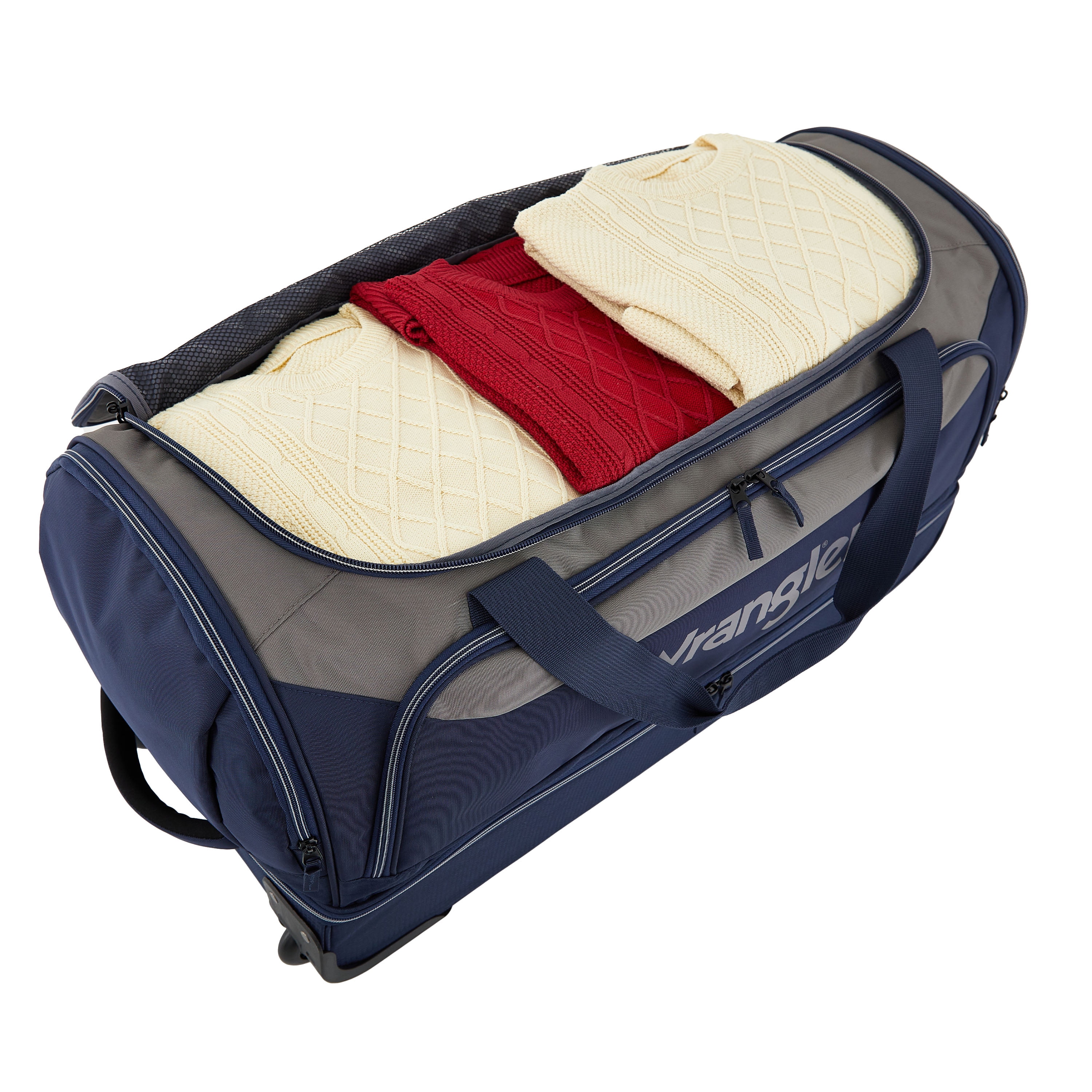 Lipault trolley Rolling Tote 35 cm. donkerblauw