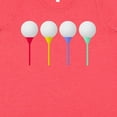 thumbnail image 4 of Inktastic Rainbow Golf Tees Women's Plus Size T-Shirt, 4 of 5