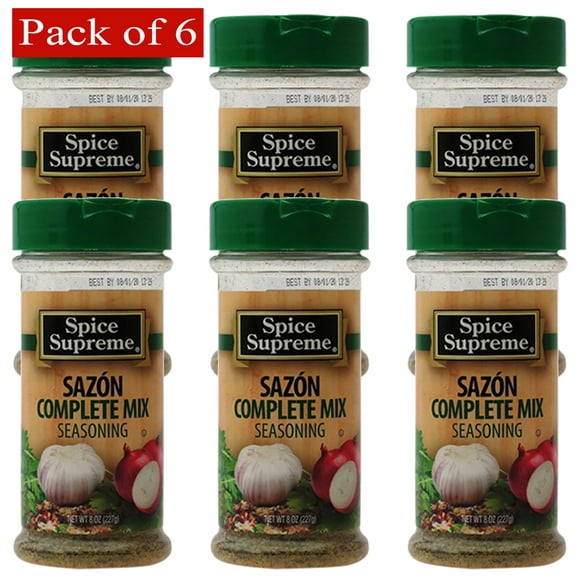Spice Supreme Assaisonnement Complet 227 G (8 Oz) - Pack de 6
