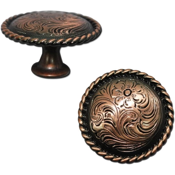 Fancy Western Western Cabinet Hardware Drawer PULLS