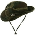 thumbnail image 2 of MG Men's Washed Cotton Twill Chin Cord Outdoor Hunting Hat - Natural M, 2 of 2