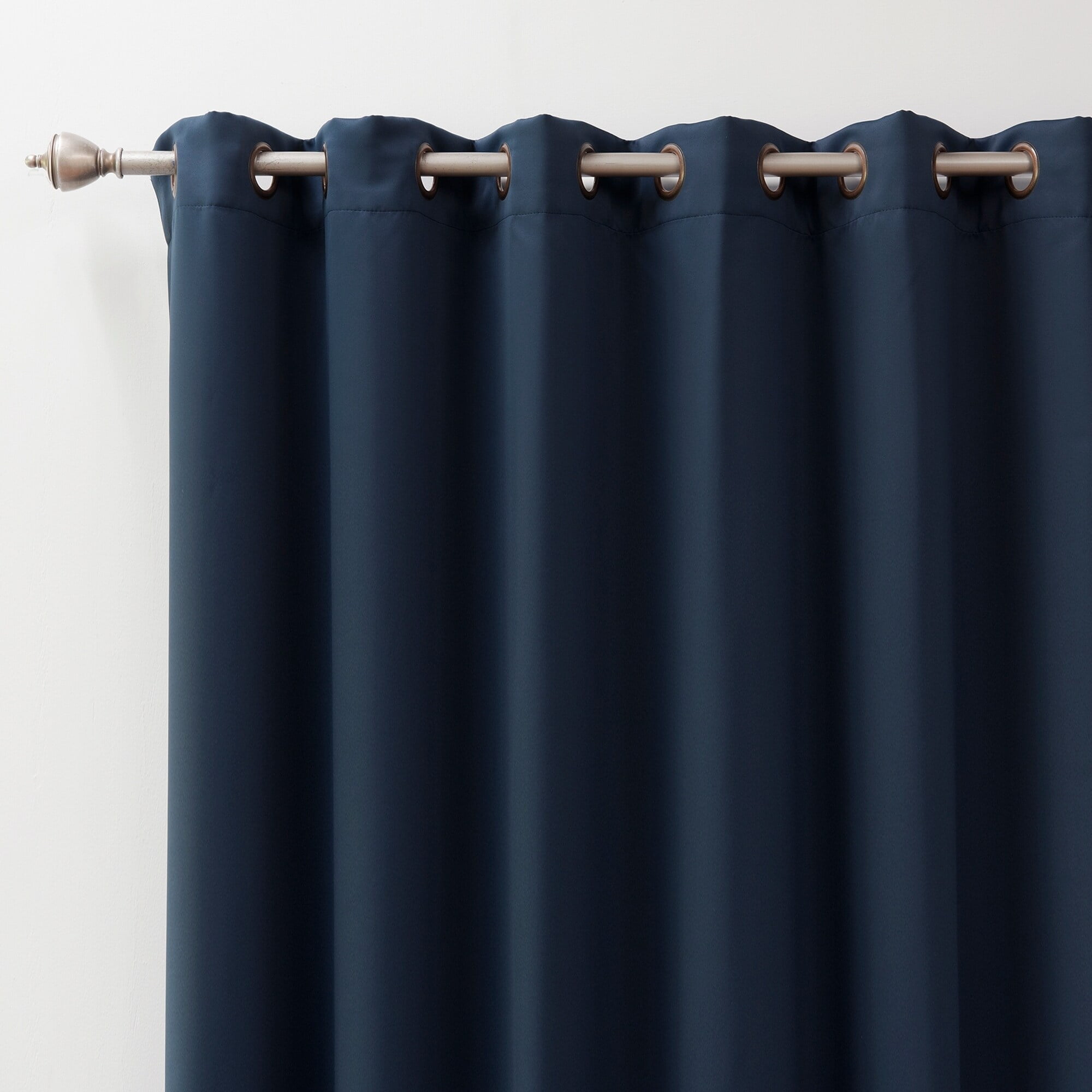 Aurora Home Wide FireRetardant 96Inch Blackout Curtain Panel