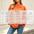 thumbnail image 3 of Zormilly Women's Sweatshirt Fleece Long Sleeve Mock Neck Sweatshirts with Polka Dot Fashion Oversized Winter Pullover, S-2XL, 3 of 6