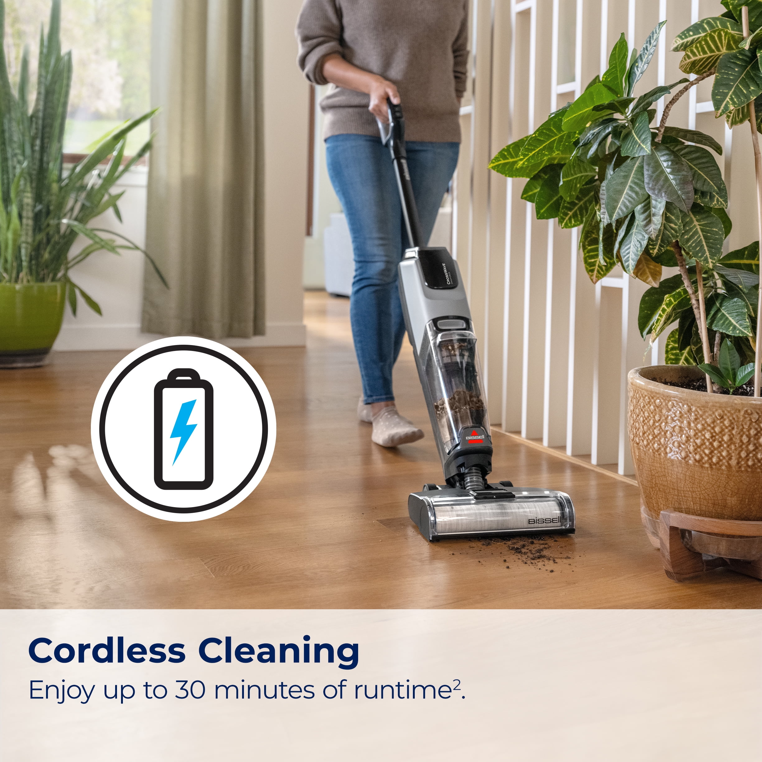 Bissell CrossWave OmniForce Multi-Surface Hard Floor Cleaner Wet Dry Vacuum with Dedicated Dry Vacuum Mode