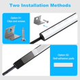 thumbnail image 5 of Gun Safe Light Kit - Door Activated Safe Lights, 6 PCS x 12 Inch Slim LED Light Bars for Inside Cabinets, Closets, Pantries, Cold White 6000K$$Tools & Hardware Other, 5 of 6
