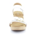 thumbnail image 4 of Rockport Womens Briah II Leather Ankle Wedge Sandals, 4 of 8
