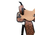thumbnail image 3 of RESISTANCE Western Adult Barrel Premium Leather Horse Saddle, 3 of 6