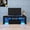 Black, variant on TV Stand with LED RGB Lights, Flat Screen TV Cabinet, Gaming Consoles - Lounge Room, Living Room and Bedroom, 51.2 × 13.8 × 17.7, White