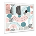 thumbnail image 2 of Designart 'Art Collage In Pastel Colors' Modern Framed Art Print, 2 of 4