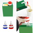 thumbnail image 2 of Spill Proof Boxed Beverage Dispenser With Covers Leak Resistant Designs For Milk Juices Kids Family Kitchens Use Food Grade ABS Silicone Multicolor, 2 of 4