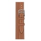 thumbnail image 1 of Correa de cuero adelgazante para Apple Watch iwatch8/7/6/5/4/3/SE Correa de cintura pequeña de doble círculo, 1 of 4