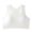 White, variant on SwiftWear Workout Sports Bras for Women Wirefree Bras Push Up Bras for Women Beige Seamless Sports Bras,M-XL
