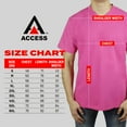thumbnail image 4 of Access Men's Heavyweight Short Sleeve Cotton V-Neck T-Shirt (Pack of 3) (Fuchsia, 2X-Large) AT37, 4 of 8