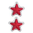 thumbnail image 1 of S SERENABLE 2Pcs Side Markers Lights Night Automotive Accessory Trailer LED Signals Light red, 1 of 9