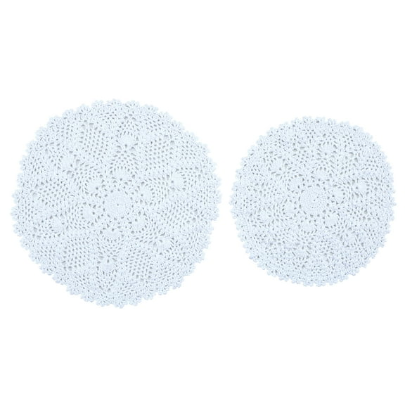 Park Designs Kadia Crochet Lace Accent Mats Set