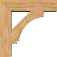 thumbnail image 4 of Ekena Millwork 5 1/2"W x 28"D x 28"H Imperial Block Smooth Bracket, Western Red Cedar, 4 of 25