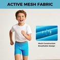 thumbnail image 5 of Protium 6 Packs Boys' Boxer Briefs, Youth Mesh Breathable Athletic Underwear(XS-XXL), 5 of 9