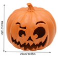 thumbnail image 3 of Decoraciones de calabaza de Halloween iluminadas Uanit para exteriores, para porche, luces solares impermeables, decoración de jardín, patio y porche., 3 of 7