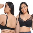 thumbnail image 5 of KOERIM Mesh Shoulder Straps Underwire Breathable Bra for Women,1Pack, 5 of 9