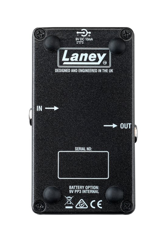 Laney Blackheath Bass Distortion Effects Pedal Black
