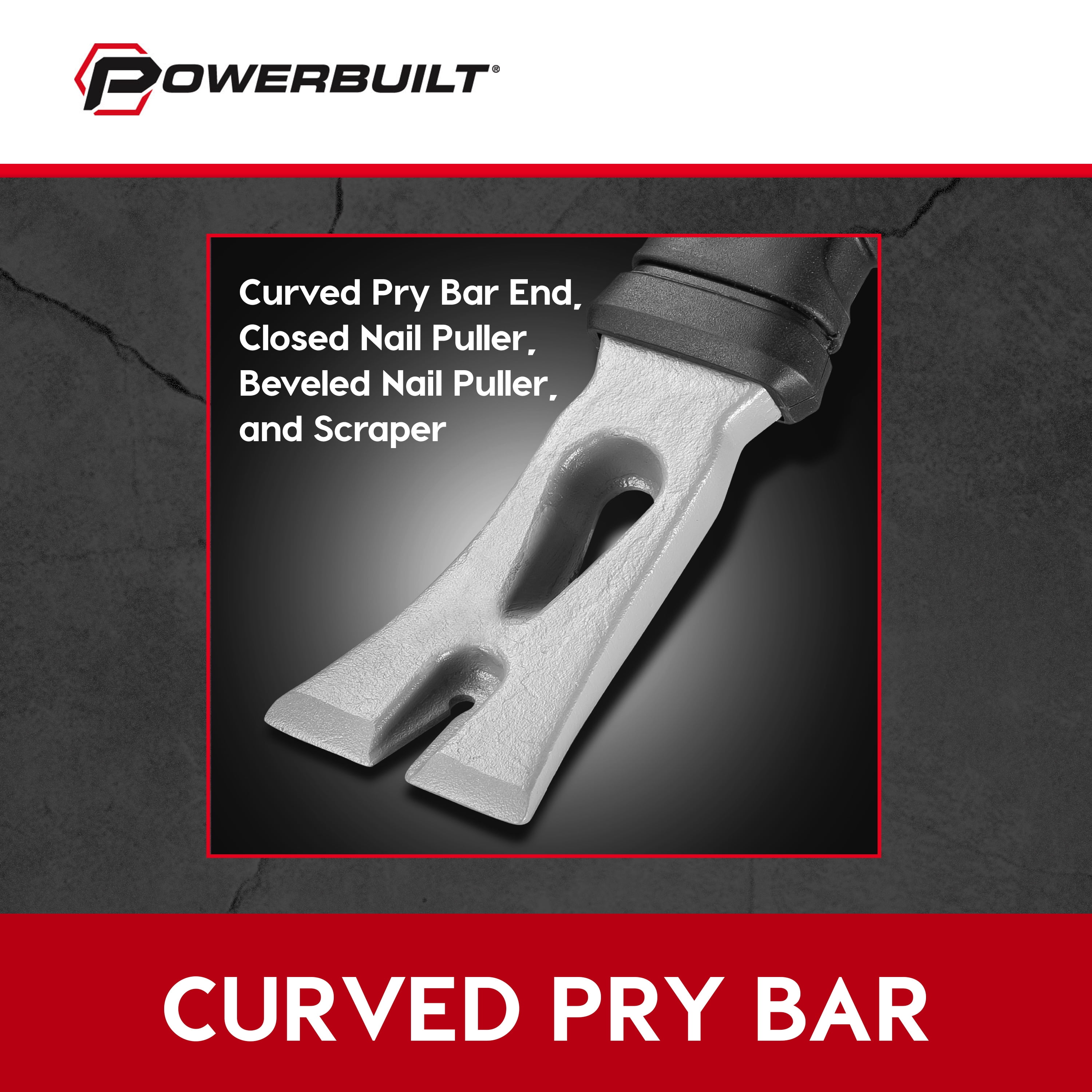 Powerbuilt 15 Inch Multi-Function Demolition Tool - 942189GCT