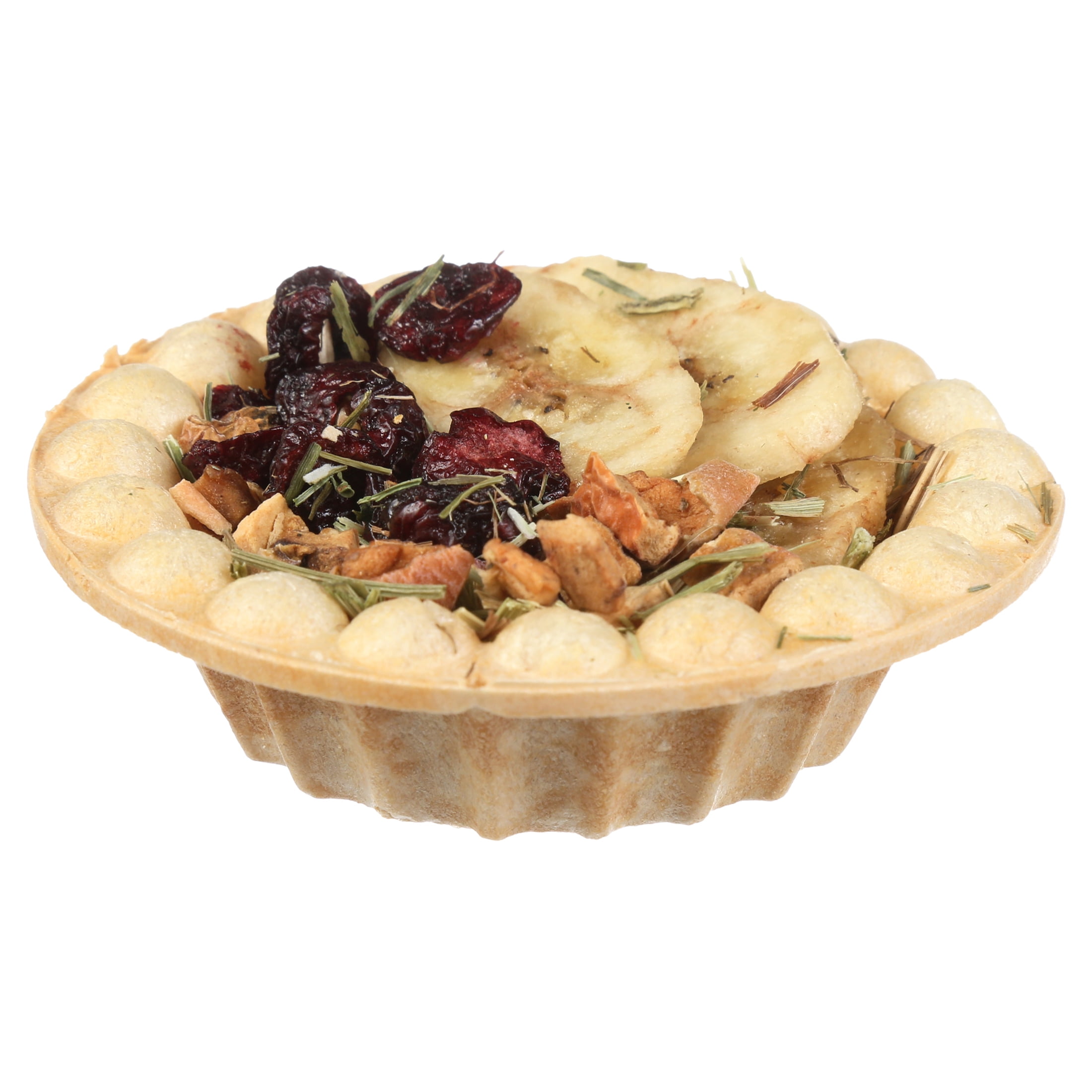 Vitakraft Fruity Pie Treat - Crunchy Baked Snack for Rabbits, Guinea Pigs, Hamsters - 1 Piece