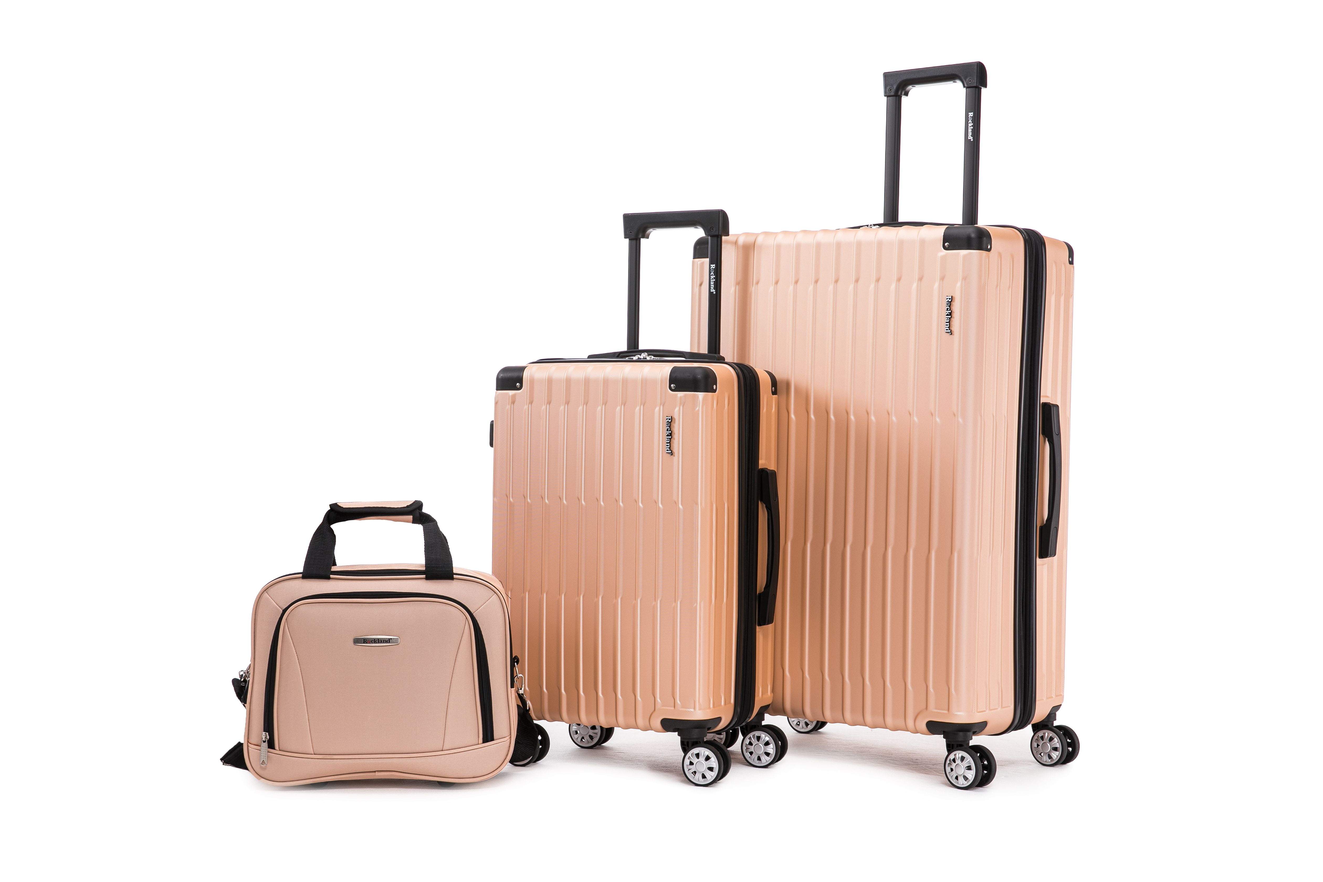 Rockland Luggage 4 Piece Escape Softside Luggage Set - Walmart.com