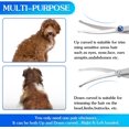 thumbnail image 6 of XD4-Dog Grooming Scissors Curved Scissors for Dog Grooming Round Tips Pet Grooming Shears for Dog Cat on Face Paw Hair Trimming with Leather Cases 5 Inch*04, 6 of 7